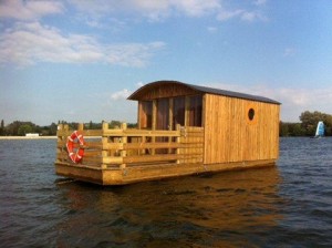 Floating docks for floating homes